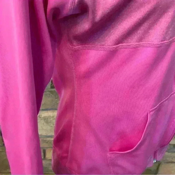 Fila Women’s Hoodie Zipper Pocket Sweat Jacket Pink small - medium - Picture 8 of 13